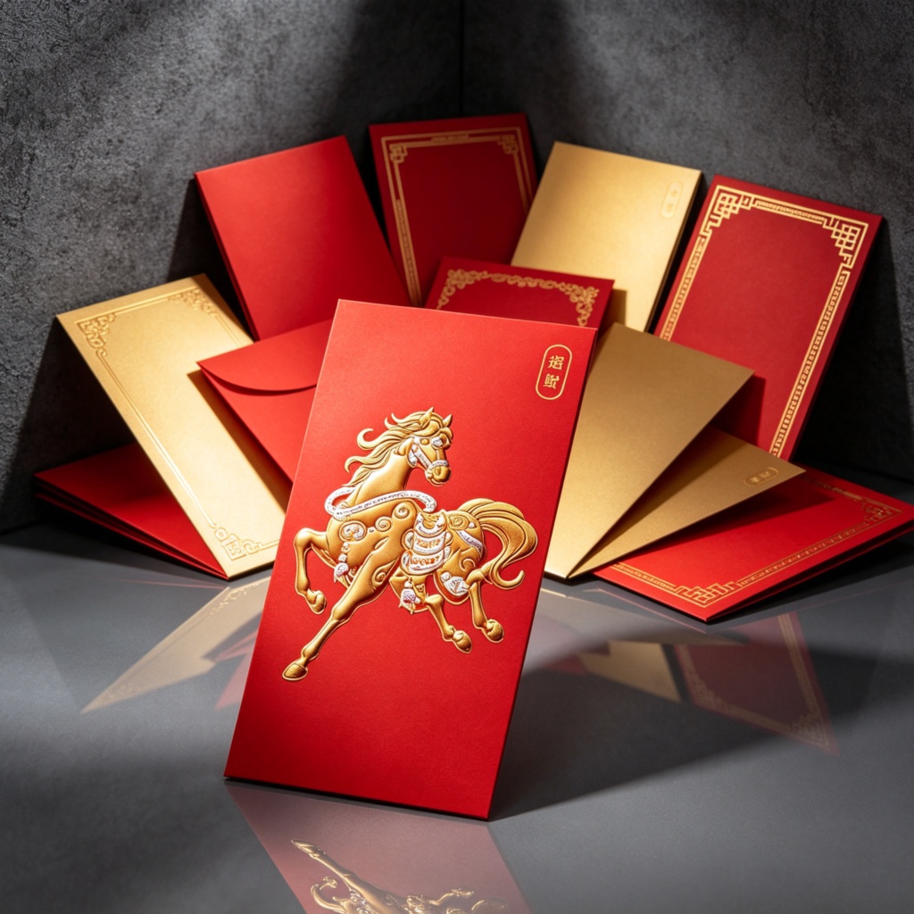Custom Red Packet Envelopes detail